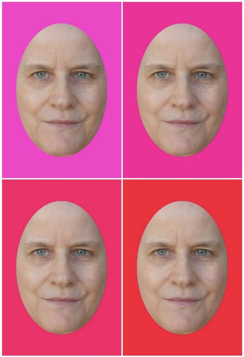 Farbberatung online – digital - Pink-Rot-Nuancen kalt und warm