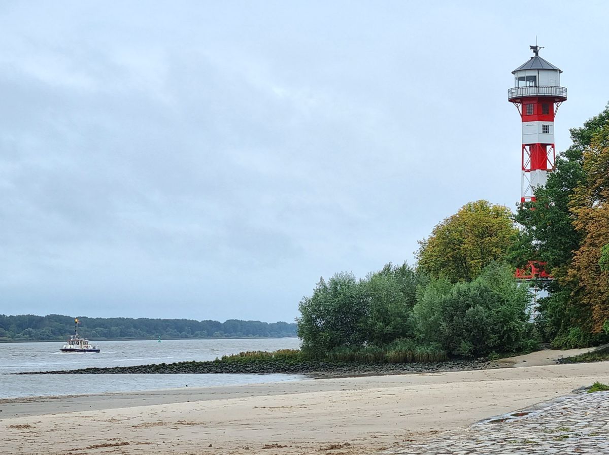 Leuchtturm Rissen Unterfeuer