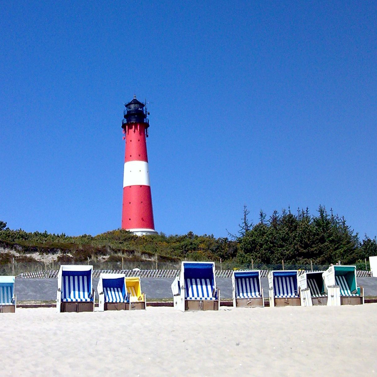 Leuchtturm Seefeuer in Hörnum auf Sylt