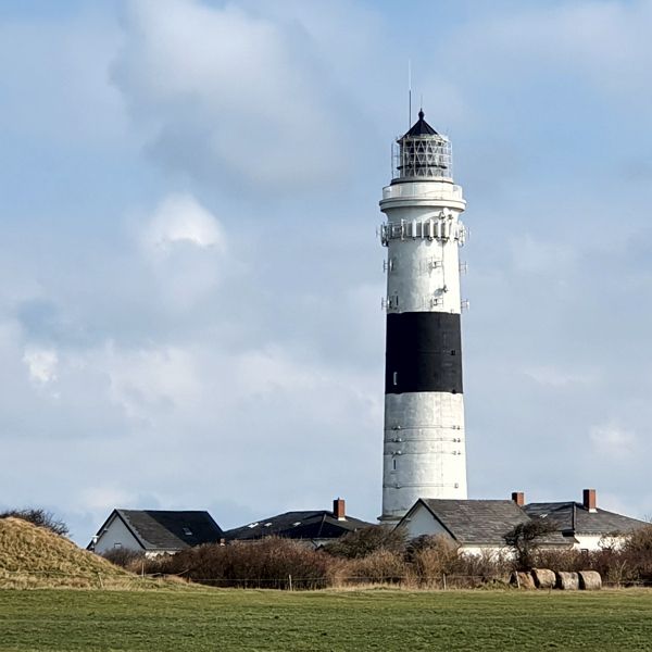 Leuchtturm Kampen auf Sylt, genannt “Langer Christian”