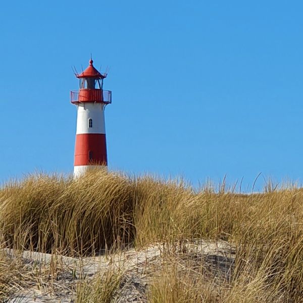 Leuchtturm List Ost auf Sylt am Ellenbogen