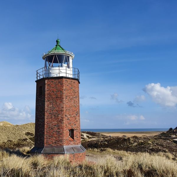 Leuchtturm Quermarkenfeuer Kampen auf Sylt