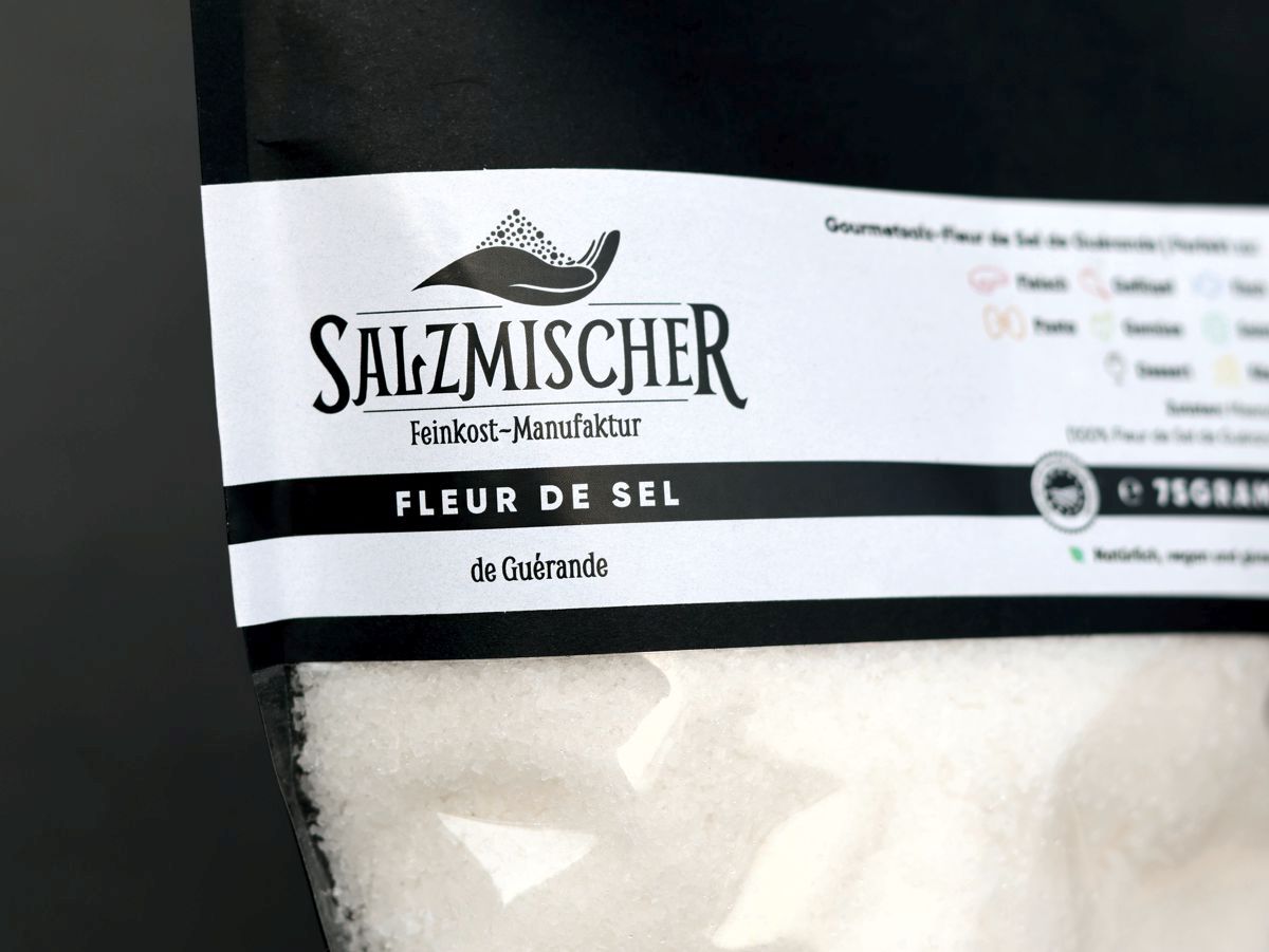 Salzmischer Fleur de Sel de Guérande natur Nachfüllpack