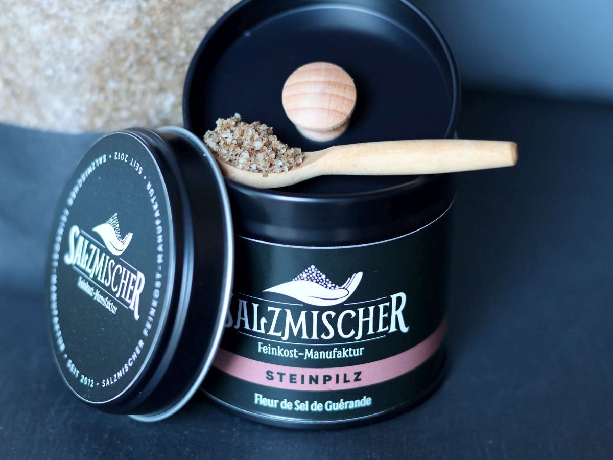 Salzmischer Fleur de Sel de Guérande Steinpilz