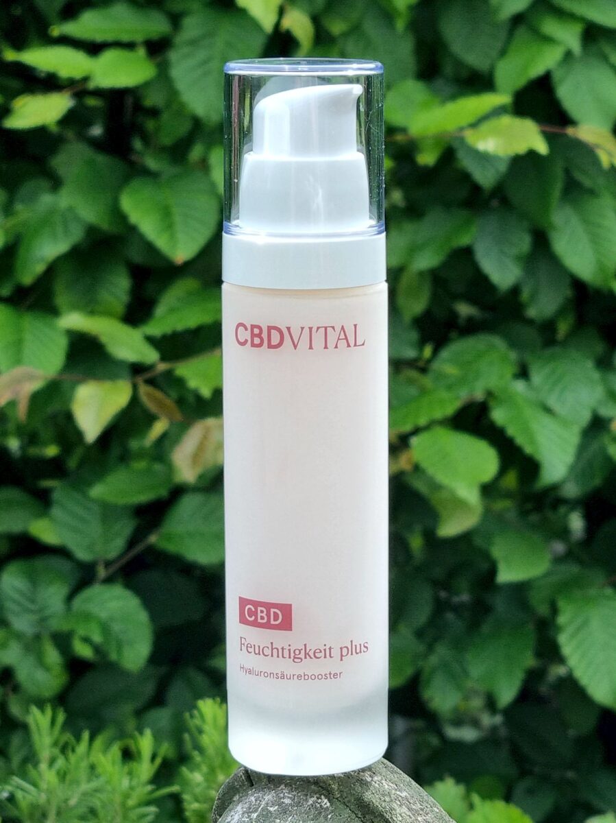 CBD VITAL - Feuchtigkeit plus - erfrischendes Serum für trockene Haut mit CBD