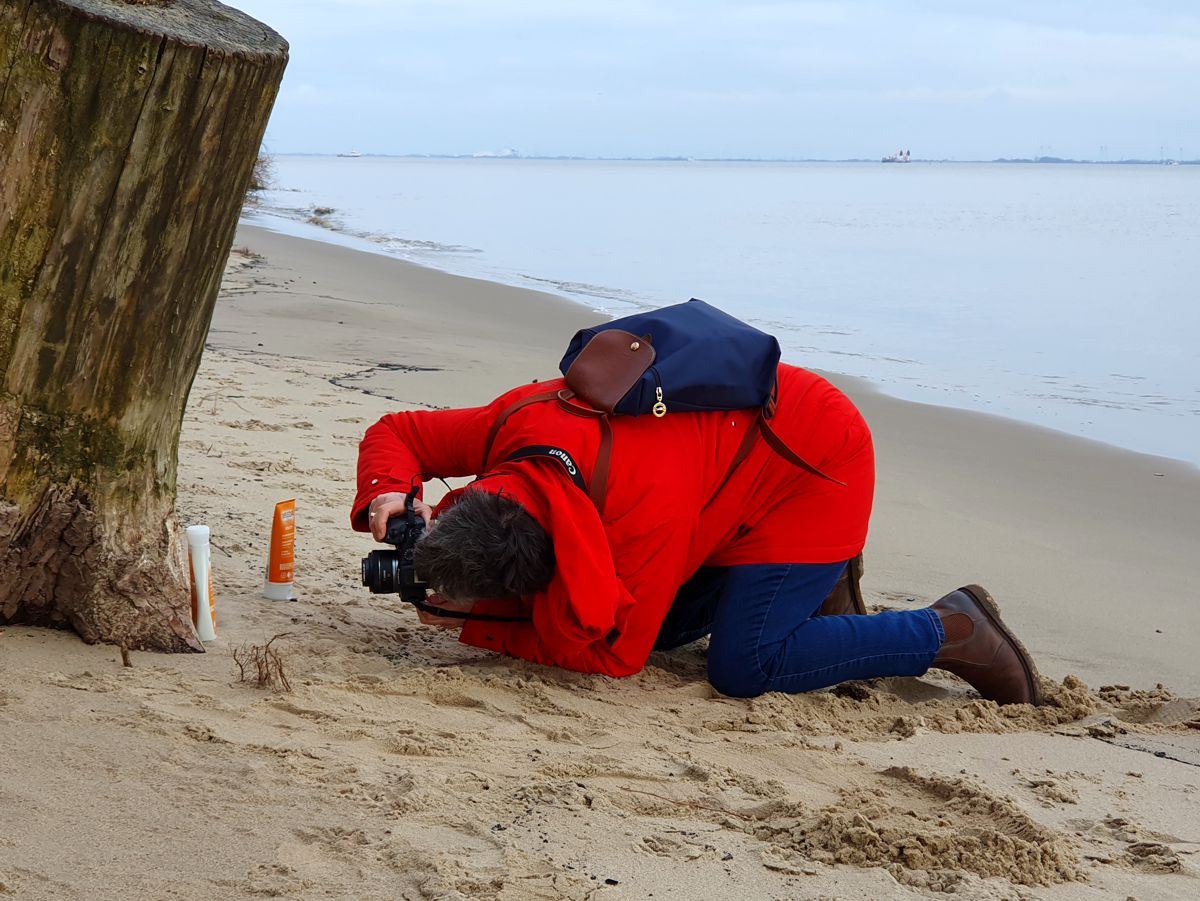 Making-of Produktfotografie am Strand