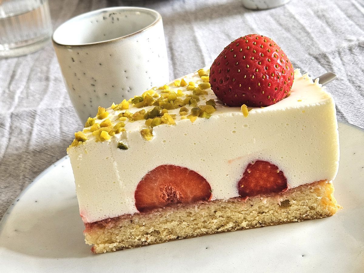 Erdbeer-Limetten-Torte