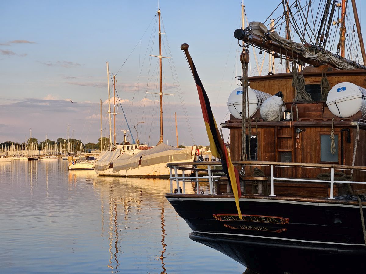 Eckernförder Hafen - Abendlicht im Spätsommer 2025