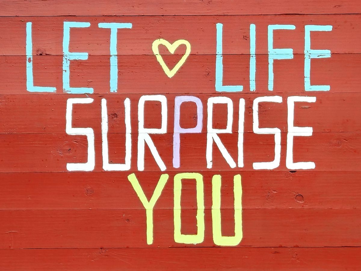 Let <3 live surprise you