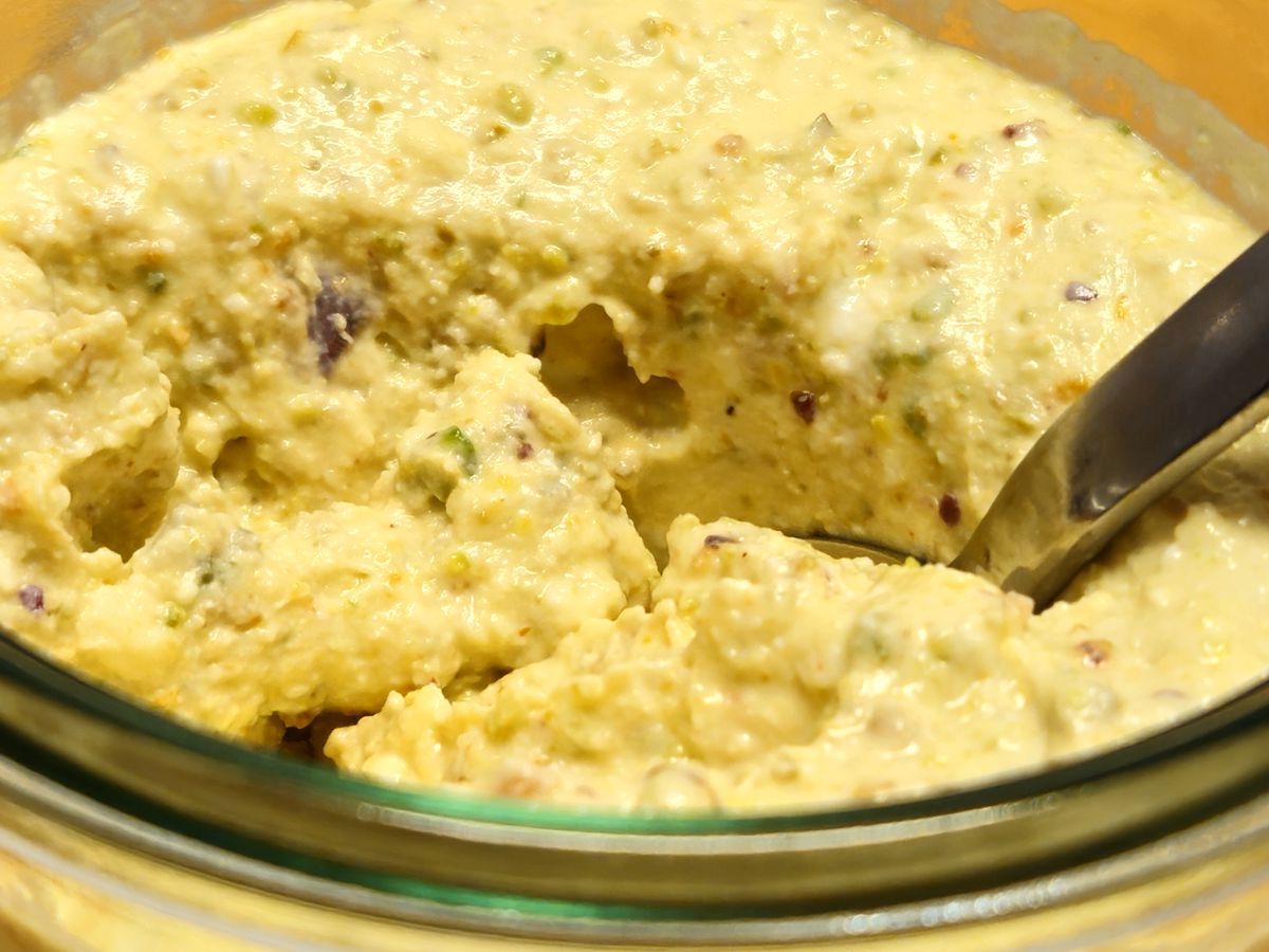 Feta-Pistaziencreme
