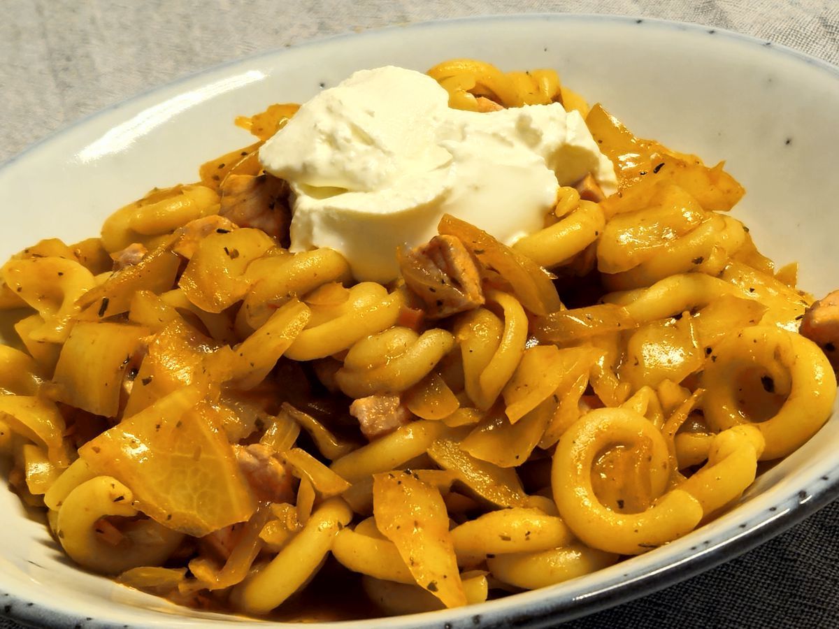 Krautfleckerl - Weißkohl & Nudeln