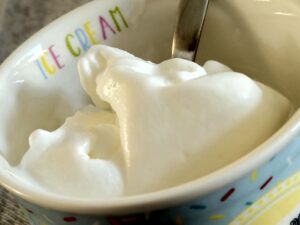 Zitronensorbet