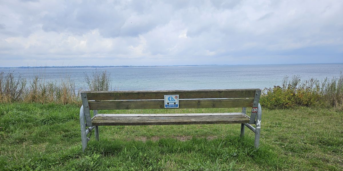 Wanderroute 4 Krusendorf - JellenbelkStrand Aussichtsbank